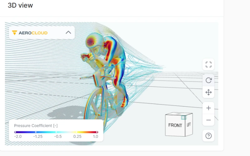 See the results — AeroCloud interface
